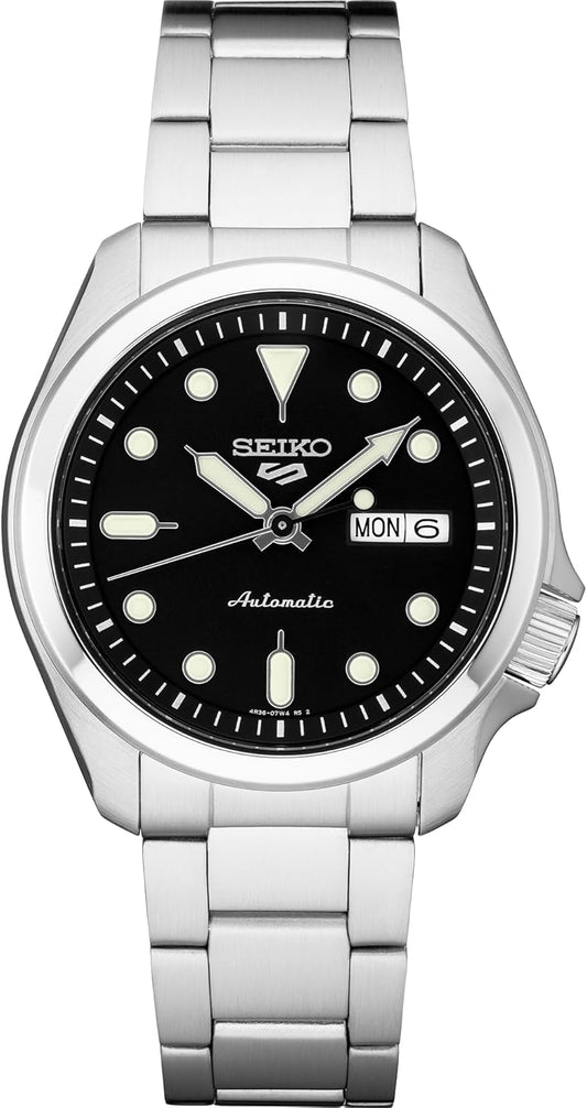 HOTSEIKO 5 Sports Automatic Watch for Men | 5 Sports - Day/date Calendar, Lumibrite Hands and Markers, Rotating Bezel, 100m Water-Resistant, 4R36 Movement