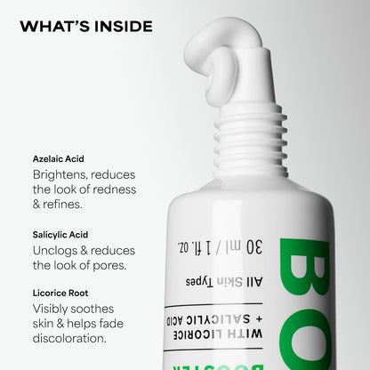 HOTPaula's Choice BOOST 10% Azelaic Acid Booster Cream Gel Face Serum with Salicylic Acid, Minimizes Look of Redness & Fades Discoloration, Oil-Free Skin Brightening Serum for Face, Fragrance-Free