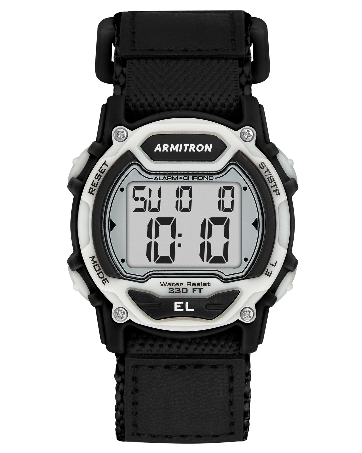 HOTArmitron Sport Unisex Digital Chronograph Nylon Strap Watch, 45-7004