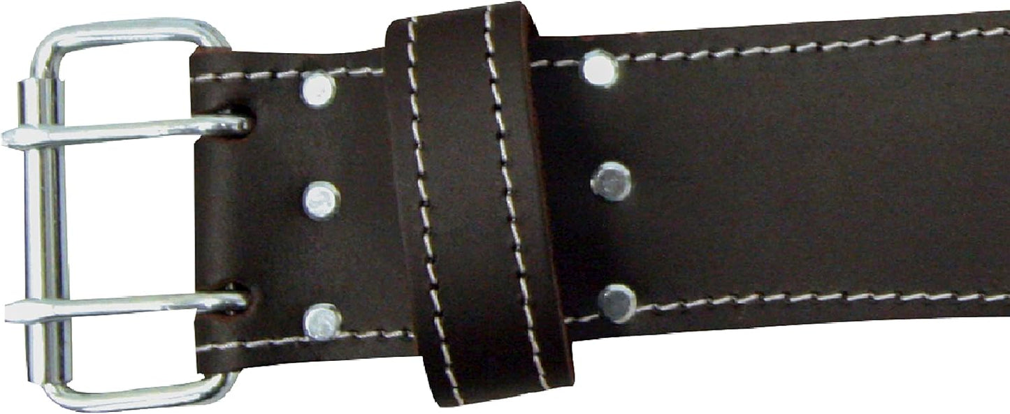 HOTMcguire-Nicholas 2 3/4" inch Oil Tanned Leather Tool Work Belt For 29"-46" Waist