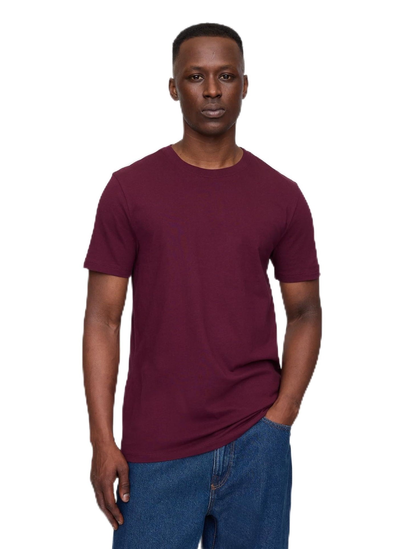 HOTGap Mens Everyday Soft Crewneck T-Shirt Tee