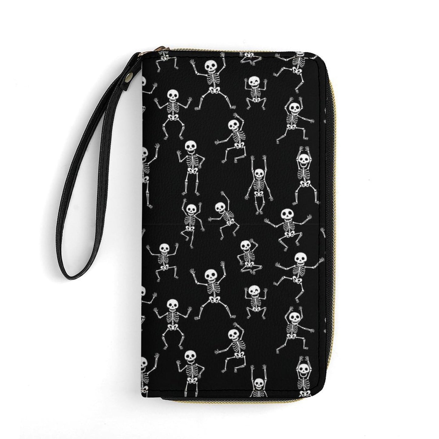 HOTWomen's Wallet Ladies Wristlet, Large Capacity, Zipper Pocket, Perfect for ID Cards, Chicken Cute