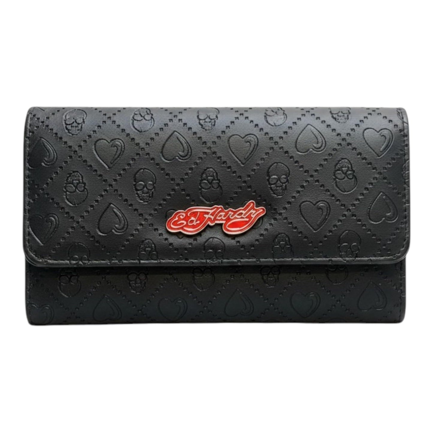 HOTED HARDY Women's Trifold Wallet with Multicompartment Storage EHW193 (Pink/White)