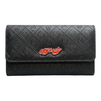HOTED HARDY Women's Trifold Wallet with Multicompartment Storage EHW193 (Pink/White)