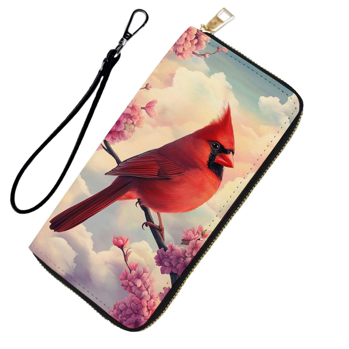 HOTRFID Blocking Wristlet Wallet for Women & Teen Girls-Large Capacity Leather Phone Clutch with Removable Strap,