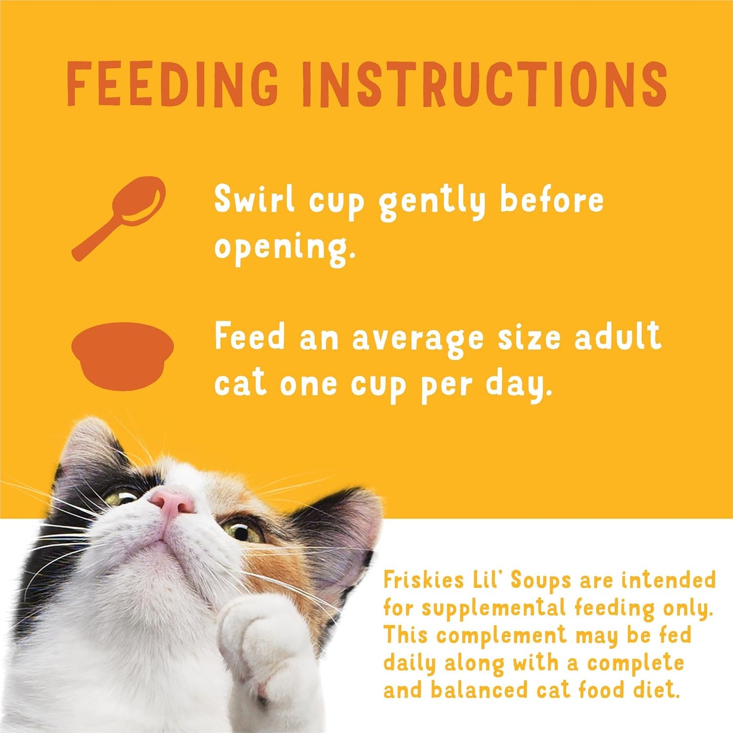 HOTFriskies Purina Grain Free Wet Cat Food Lickable Cat Treats Variety Pack, Lil' Soups With Salmon, Tuna or Shrimp - (Pack of 30) 1.2 oz. Cups