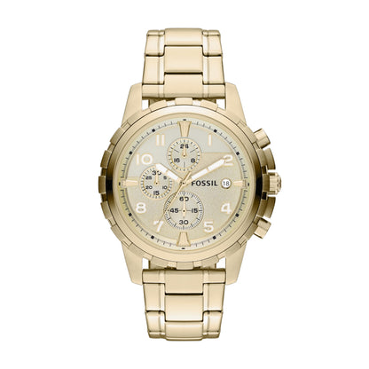 HOTFossil Men's Watch, Dean Quartz Stainless Steel Chronograph Watch for Men