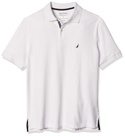 HOTNautica Men's Big and Tall Classic Fit Short Sleeve Solid Performance Deck Polo Shirt | Designed Exclusively for Big & Tall Men