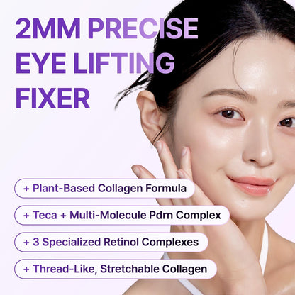 HOTCENTELLIAN 24 360º Shot PDRN Eye Cream - Anti-Aging Retinol Eye Cream with TECA, Collagen, Firming & Wrinkle Smoothing, Hydrating Care for Dark Circles, Under-Eye Bags & Crow's Feet, 1.01 fl oz