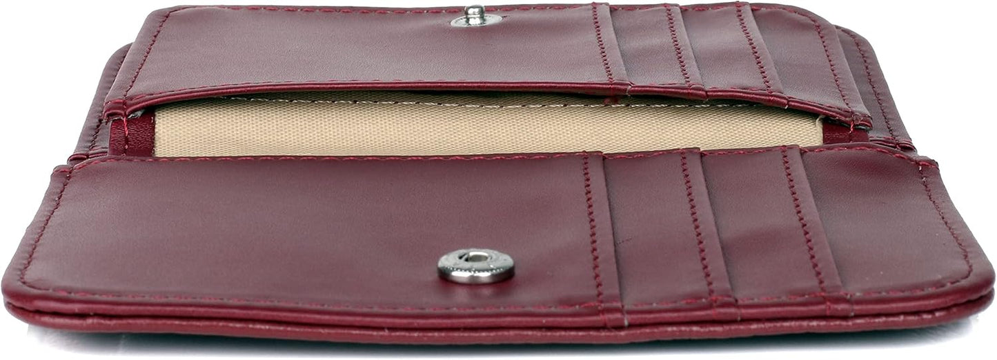 HOTJulia Buxton Hudson Pik-Me-Up® Snap Card Case Red