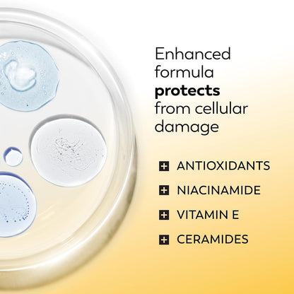 HOTOlay Complete+ Face Moisturizer with Sunscreen SPF 40, For Sensitive Skin, Broad Spectrum Sun Protection, Fragrence-Free - No White Cast on All Tones, Nourishes Moisture Barrier - Ceramides, 6 Oz