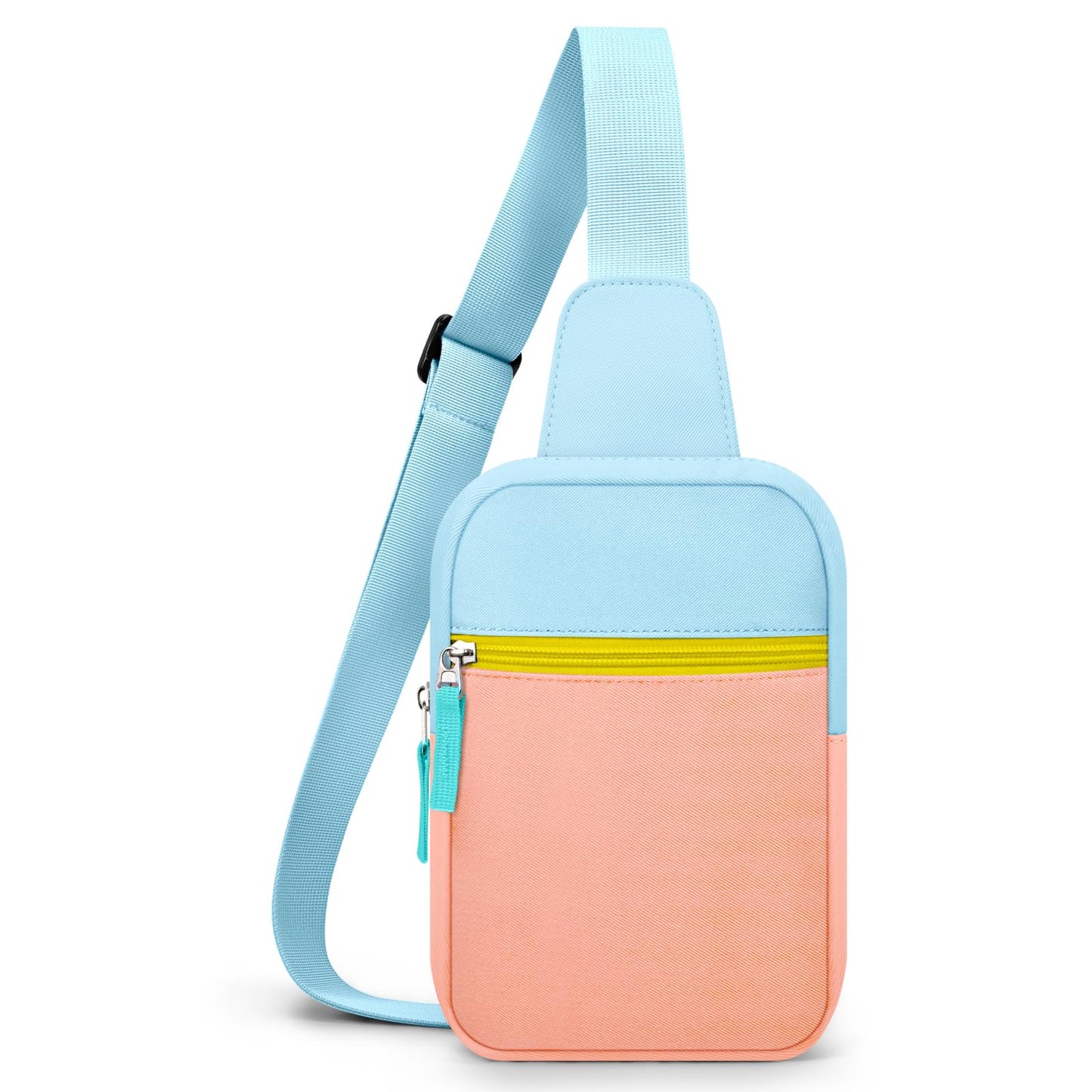 HOTBirthday Gifts for Girls 8-12, Tween Girl Fanny Pack Purse, Trendy Stuff | Back To School Gifts, Preppy Colorblock Design, Adjustable Crossbody Bag, Tween Girls Fashion, Lightweight Travel Essential