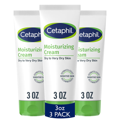 HOTCetaphil Face & Body Moisturizer, Hydrating Moisturizing Cream for Dry to Very Dry, Sensitive Skin, NEW 16 oz 2 Pack, Fragrance Free, Non-Comedogenic, Non-Greasy | Fragrance-Free, Non-Comedogenic, Non-Greasy, Hydrating Cream, Very Dry Sensitive Skin, D