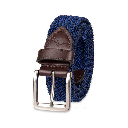 HOTTommy Bahama Men's Two Tone Stretch Web Belt