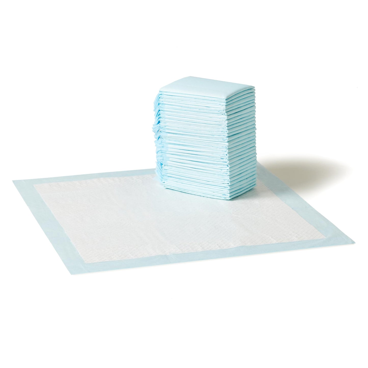 HOTAmazon Basics Leak-Proof Dog and Puppy Potty Training Pee Pads with Quick-Dry 5-Layer Design, Housebreaking, Standard Absorbency, X-Large, 28 x 34 Inch, Blue & White, 60-Pack