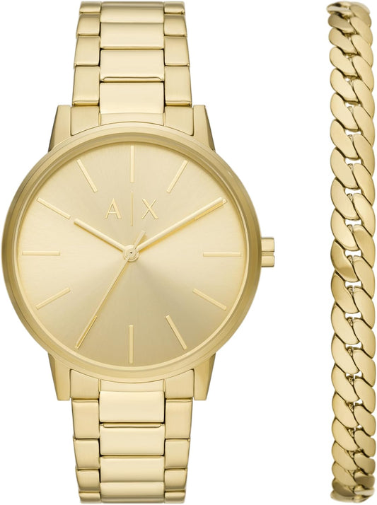 HOTA|X Armani Exchange Men's Watch, Three-Hand Watches for Men