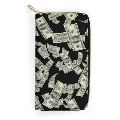 HOTPortable Womens Long PU Leather Wallet Army Classic Camouflage Pattern, Large Capacity Multi Card Slot Organizer, Waterproof Slim Purse for Shopping Trips