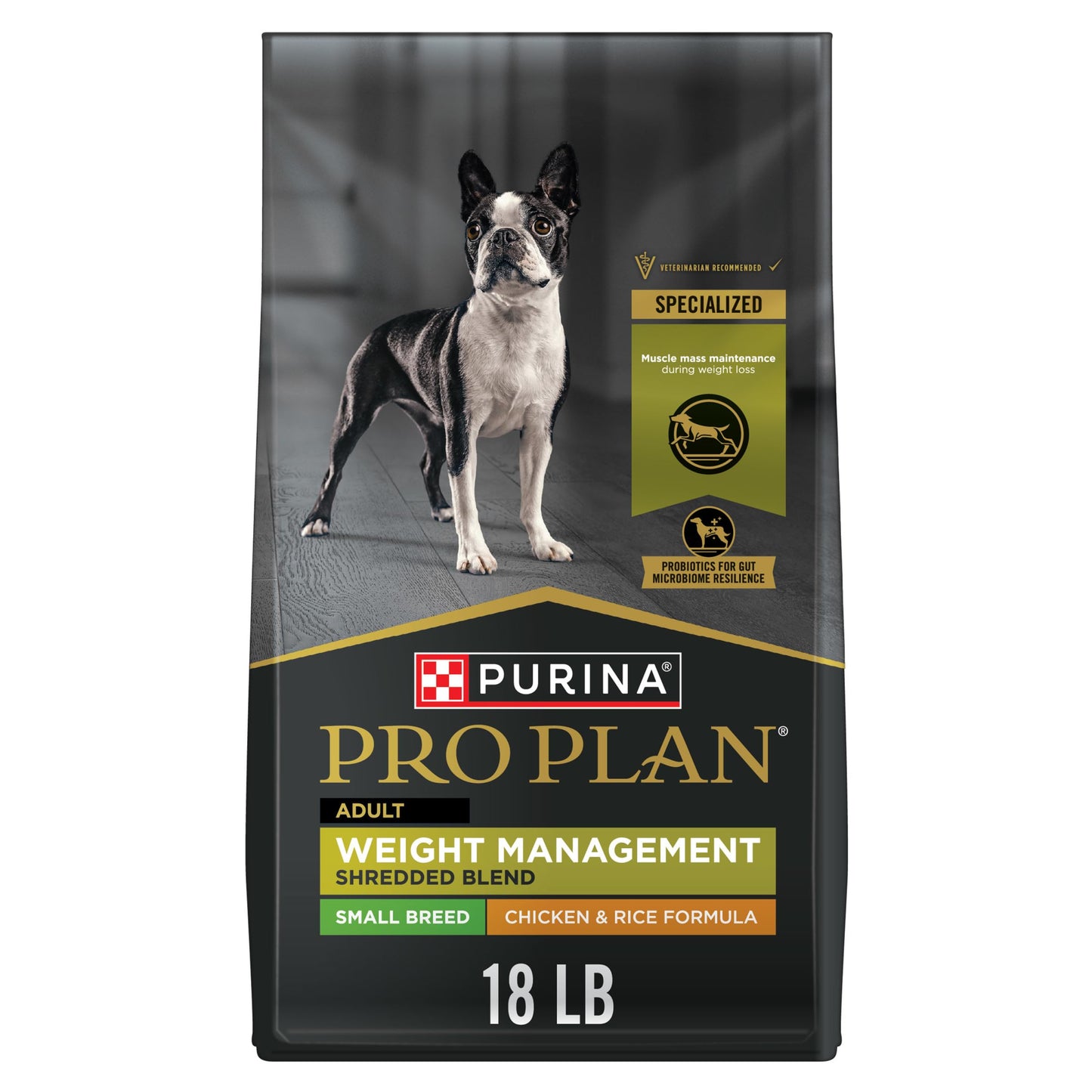 HOTPurina Pro Plan Small Breed Dog Food With Probiotics for Dogs, Shredded Blend Chicken & Rice Formula - 6 lb. Bag