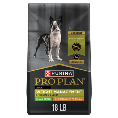 HOTPurina Pro Plan Small Breed Dog Food With Probiotics for Dogs, Shredded Blend Chicken & Rice Formula - 6 lb. Bag