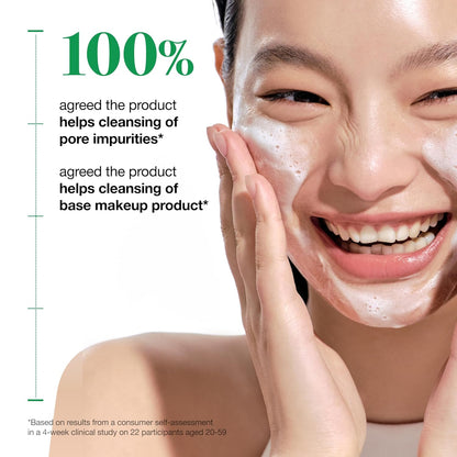 HOTAnua Heartleaf Quercetinol Pore Deep Cleansing Foam, Face wash for Pore Refining Cleanser, Hydrating Daily Facial Cleanser For Double Cleansing, Gentle Foaming with BHA, Korean Skincare, 5.07 fl.oz.