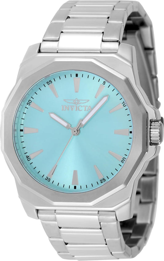 HOTInvicta Speedway Men 42mm Stainless Steel Steel Light Blue dial PC21J Quartz