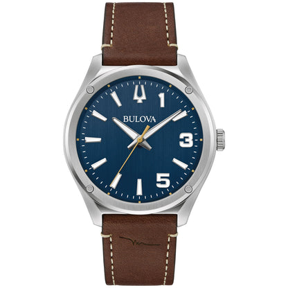 HOTBulova Marc Anthony Sport Strap Quartz Watch, Stainless Steel, Sapphire Crystal