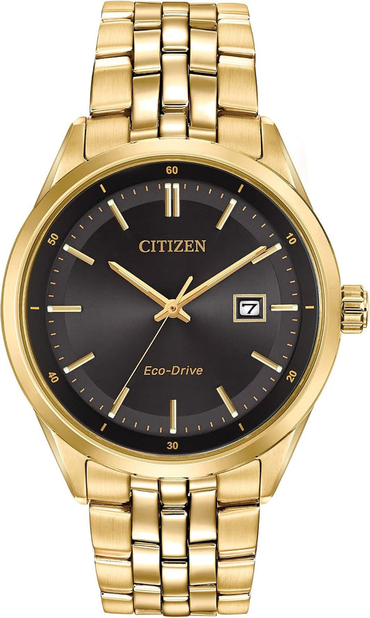 HOTCitizen Men's Classic Addysen Eco-Drive Watch, 3-Hand Date, Sapphire Crystal