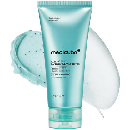 HOTmedicube Facial Cleanser PDRN Marshmallow Whip Cleanser | Deep Cleansing Foam - Uneven Skin Tone with Salmon DNA PDRN, Hydrating & Nourishing Gentle Cleanse, Korean Skincare, 4.23 oz