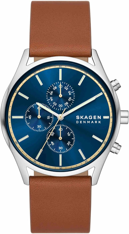 HOTSkagen Holst Multifunction Stainless Steel Watch for Men