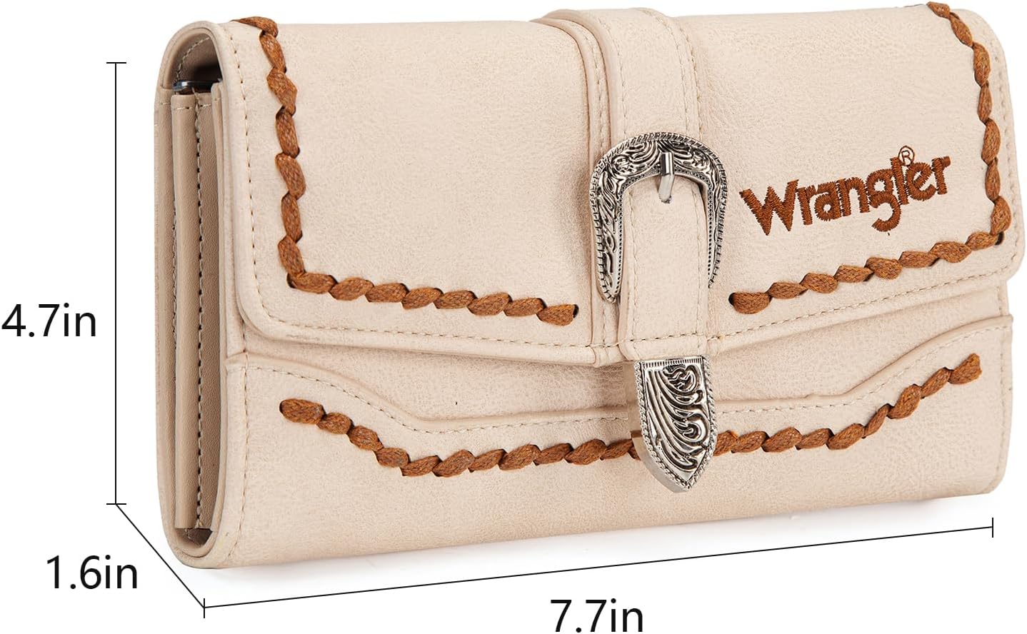 HOTMontana West Wrangler Wallets for Women Western Buckle RFID Blocking Wallet Credit Card Holder