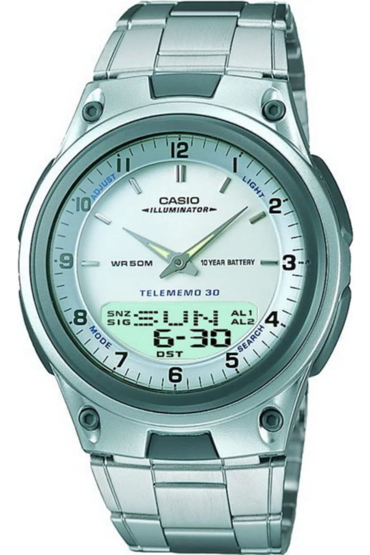 HOTCasio AW80 Series | Men’s Analog-Digital Watch | 50M Water Resistance | Multi Alarms | 100 SEC Stopwatch | Countdown Timer | World Map for World Time | LED Light | LC Display | 10 Year Battery