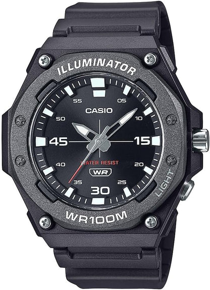 HOTCasio MW-620H Series | Men's Digital Watch | (Blue/Black) | 100M WR | LED Illuminator