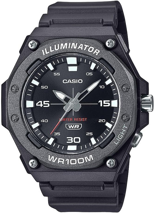 HOTCasio MW-620H Series | Men's Digital Watch | (Blue/Black) | 100M WR | LED Illuminator