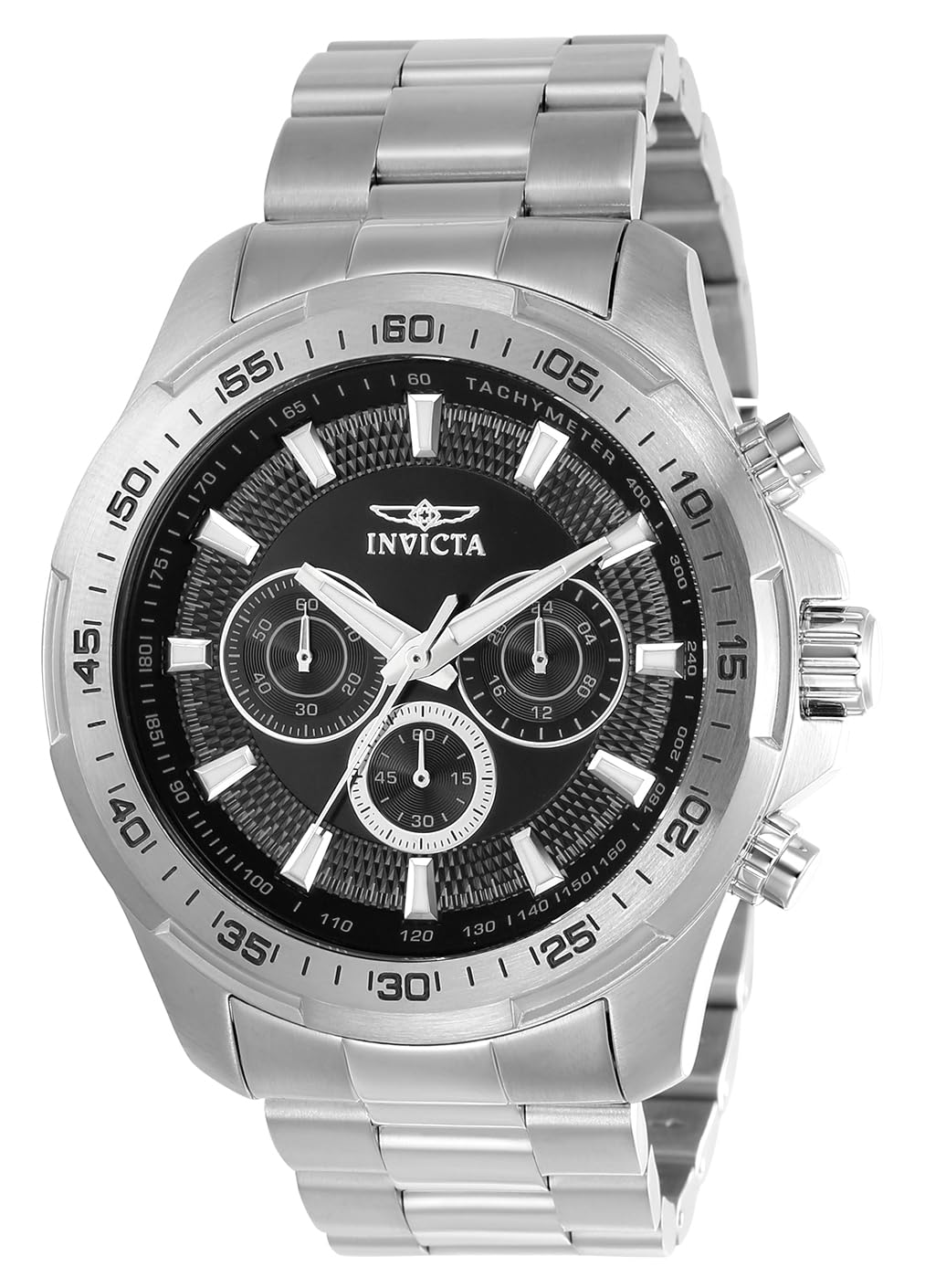 HOTInvicta Speedway Edelstahl Herren Quarzuhrwerk - 48mm