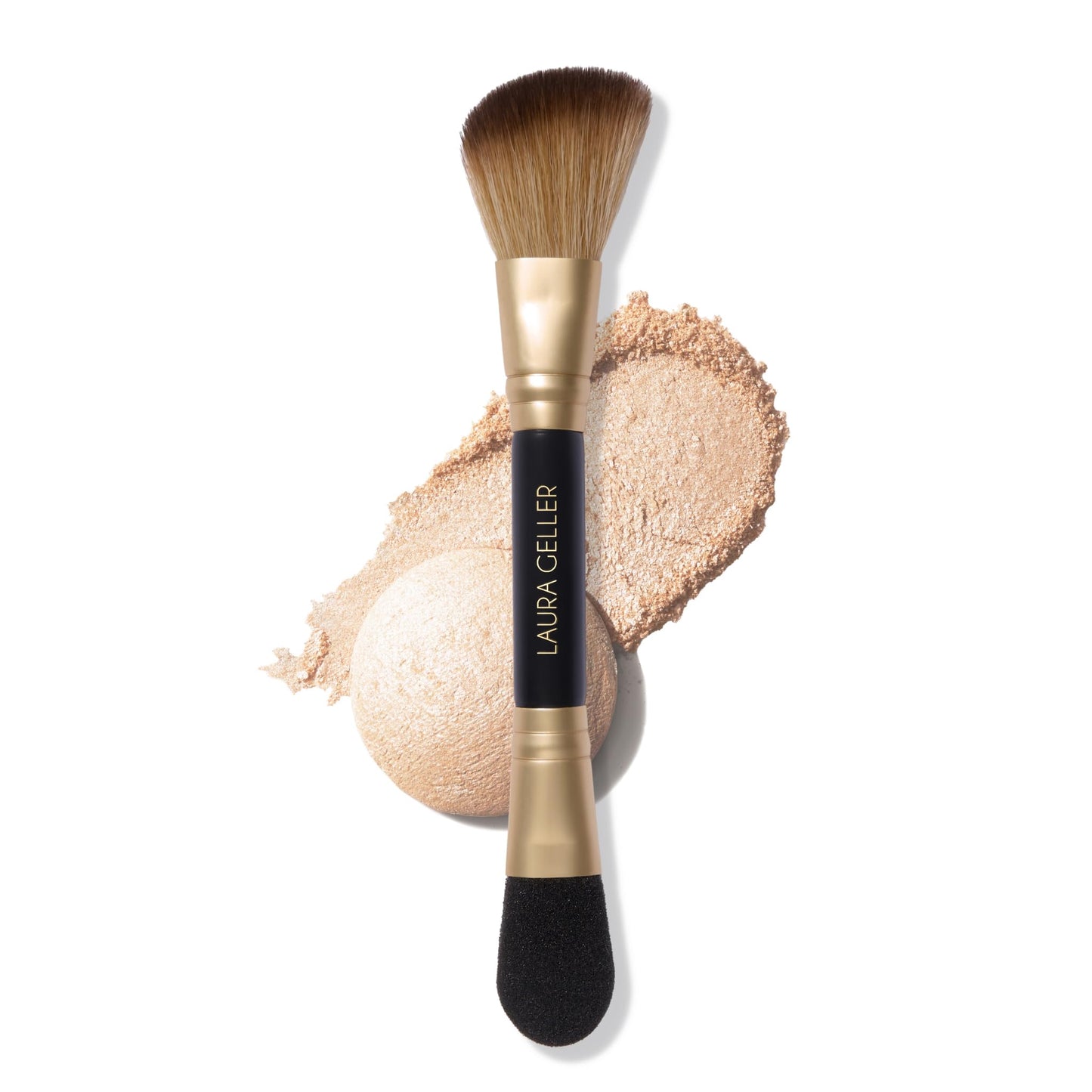 HOTLAURA GELLER NEW YORK Cosmetic Professional Makeup Brushes - Cruelty-Free 02 Retractable Angled Kabuki Brush