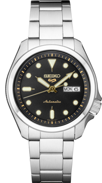 HOTSEIKO 5 Sports Automatic Watch for Men | 5 Sports - Day/date Calendar, Lumibrite Hands and Markers, Rotating Bezel, 100m Water-Resistant, 4R36 Movement