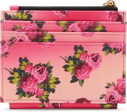 HOTBetsey Johnson Leopard Floral Bifold Wallet