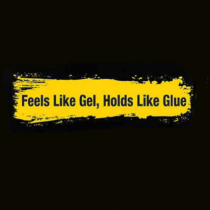 HOTgot2b Ultra Glued Invincible Styling Gel Set, 6 Fl Oz (2-Tube) + 1.25 Fl Oz Travel Size, Hair Gel for Men and Women with Extra Strong Hold, Non-Sticky, No-Flake Formula for Vertical Styles