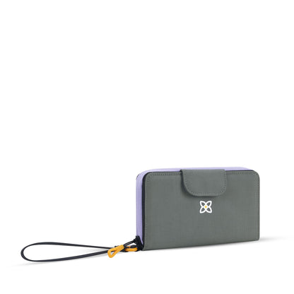 HOTSherpani Tulum, Nylon Zip Around Wallet, Wristlet, Purse with Card Holder Organizer for Women | Lightweight Wallet with Clear ID Window, Small Pouch, Card Cash Holder Organizer, RFID Protection, Clutch for Travel Gift