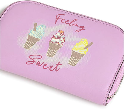 HOTRADLEY London - Feeling Sweet - Medium Zip Around Wallet