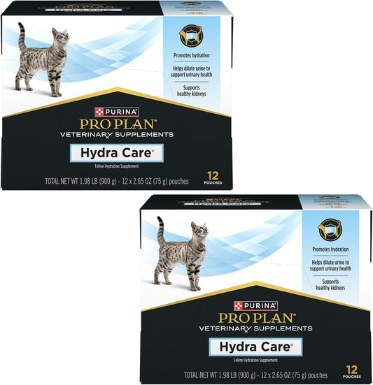 HOTPro Plan Veterinary Supplements Hydra Care Cat Hydration Supplement, Nutrient-Enriched Water for Cat Health