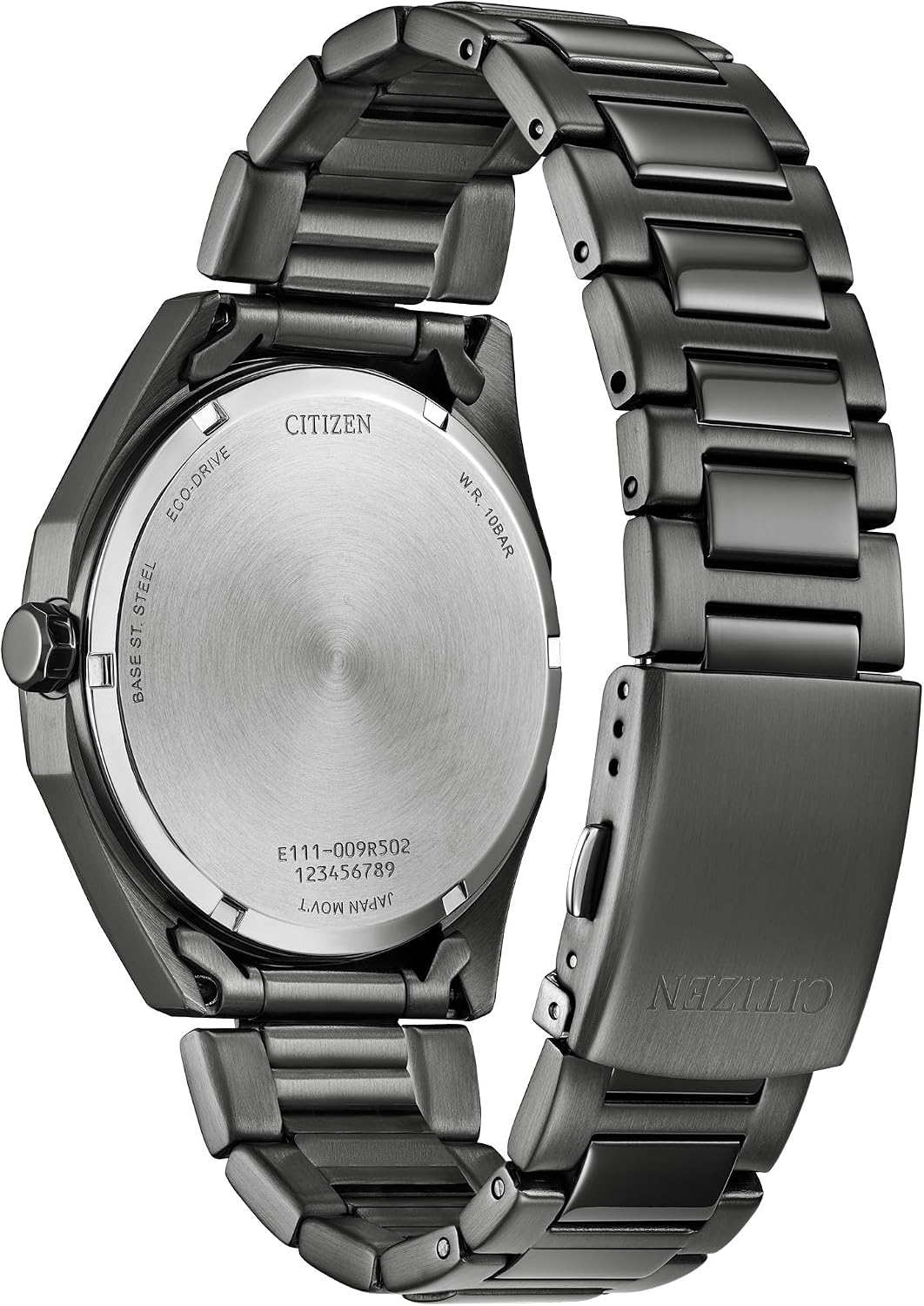 HOTCitizen Men's Eco-Drive Sport Casual Odyn Watch, Stainless Steel Watch, 3 Hand, Date