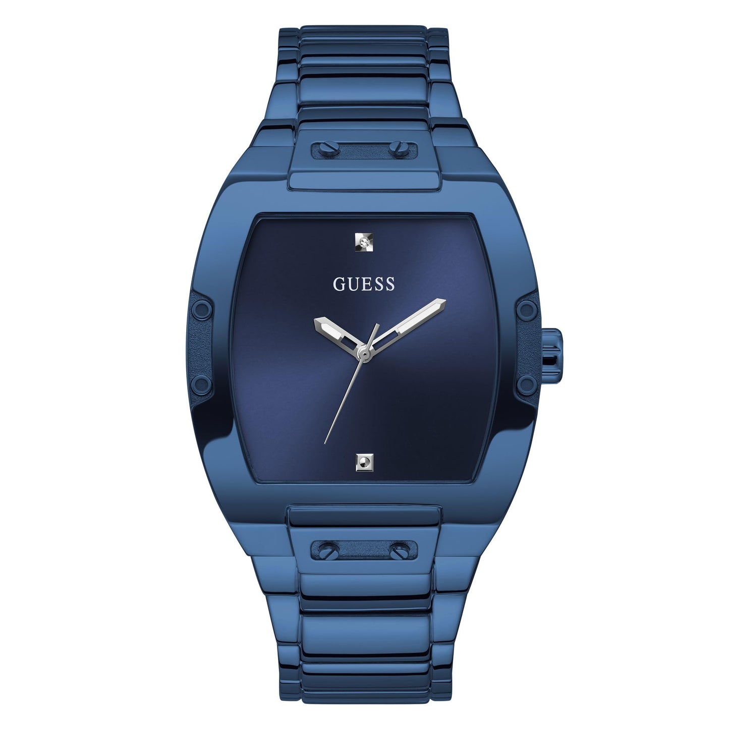 HOTGuess Men's GW0G Series| Analog Trend Watch| Polycarbonate Case| Silicone Bracelet | 50M Water Resistance