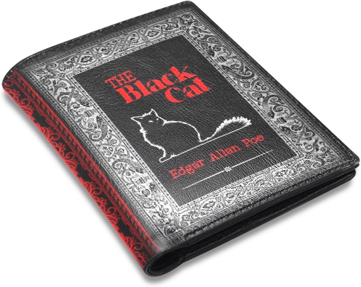 HOTBook Wallet, Edgar Allan Poe, The Black Cat, Gothic Wallet