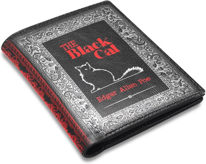 HOTBook Wallet, Edgar Allan Poe, The Black Cat, Gothic Wallet