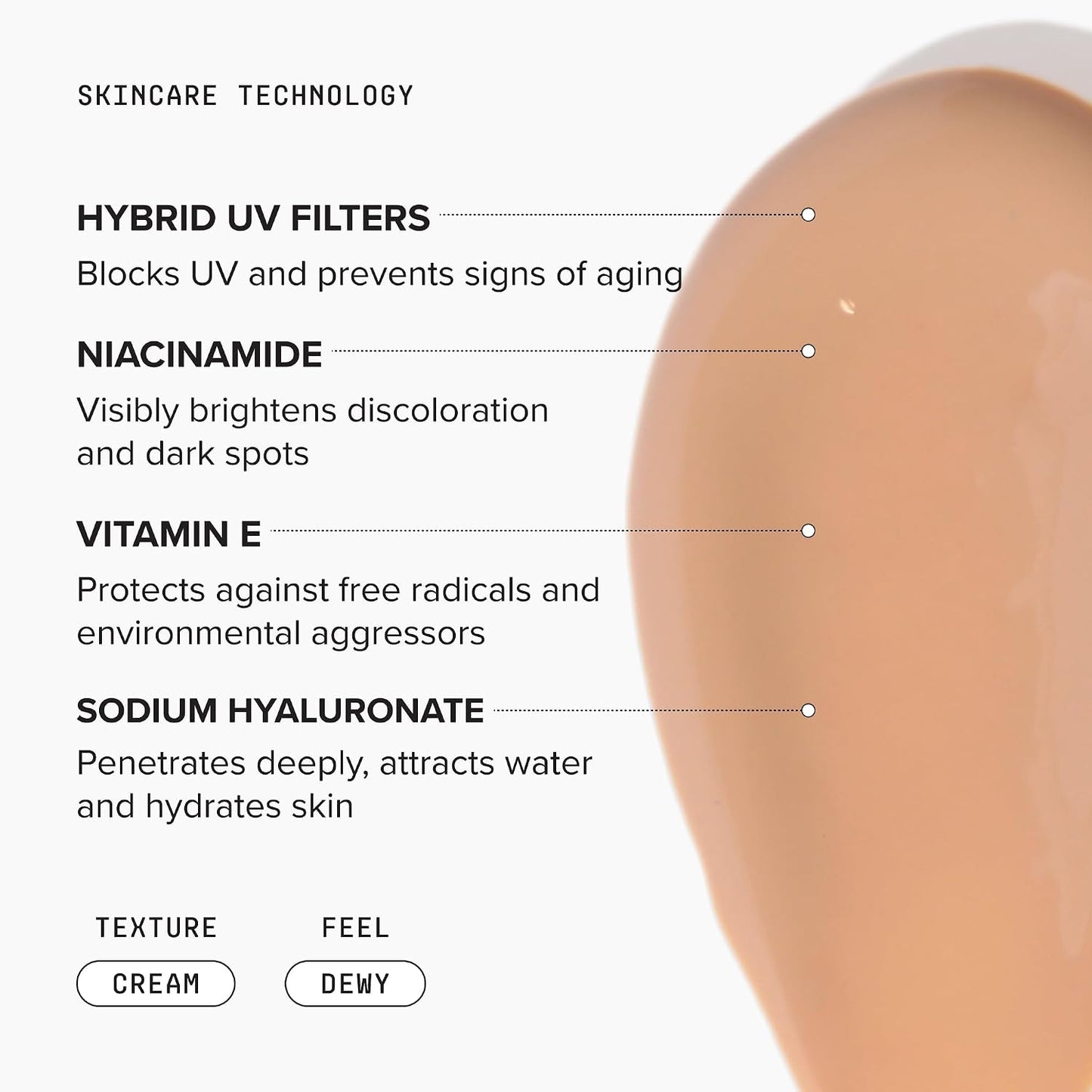 HOTDRMTLGY Universal Tinted Moisturizer SPF 46 | Dewy Tinted Sunscreen