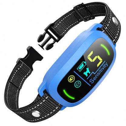 HOTFAFAFROG Dog Bark Collar, Rechargeable Smart Collar, Anti Barking Training Collar with 5 Adjustable Sensitivity Beep Vibration, Bark Collar for Large Medium Small Dogs (Black)