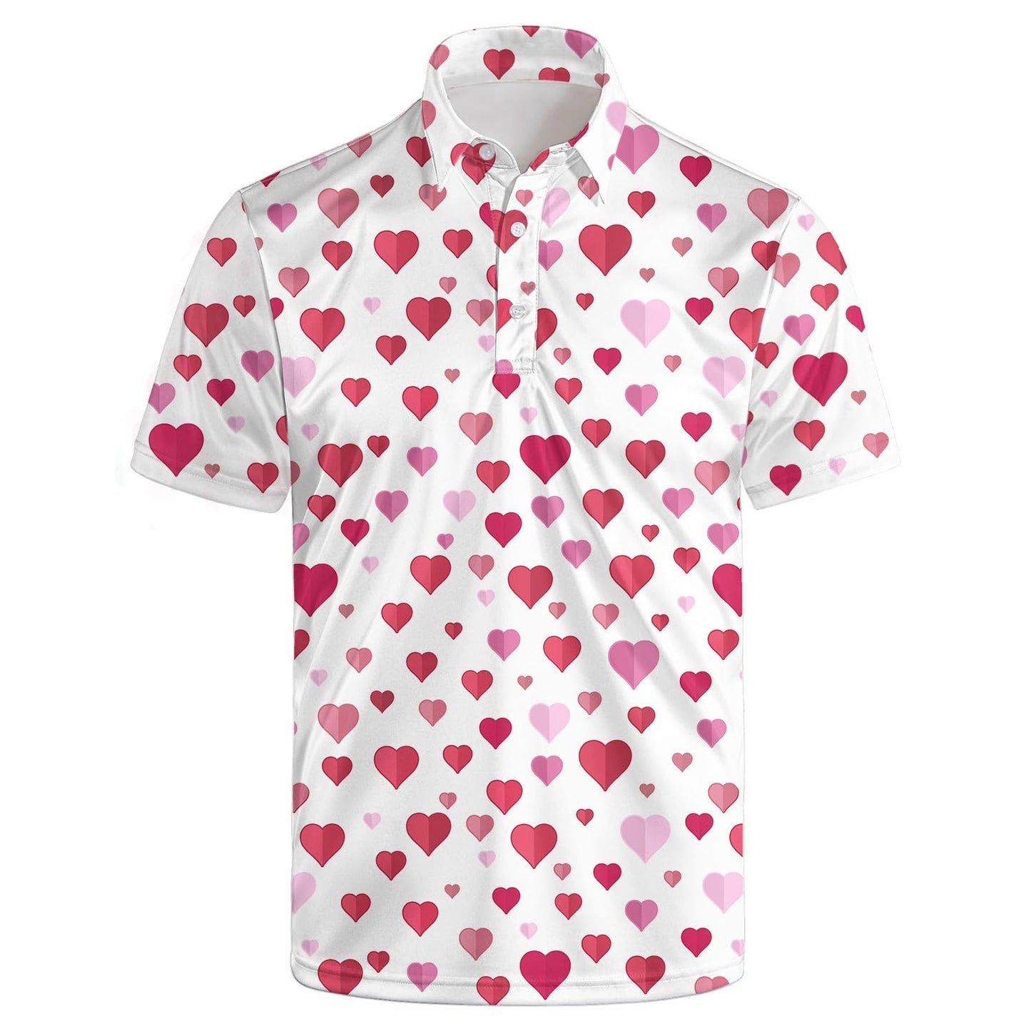HOTGolf Polo Shirts for Men Funny Print Quick Dry Short Sleeve Performance Golf Shirts Moisture Wicking Polo Shirts