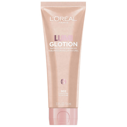 HOTL'Oreal Paris Makeup True Match Lumi Glotion, Natural Glow Enhancer, Illuminator Highlighter, Bronzing Drops For a Sun-Kissed Glow, 903 Medium
