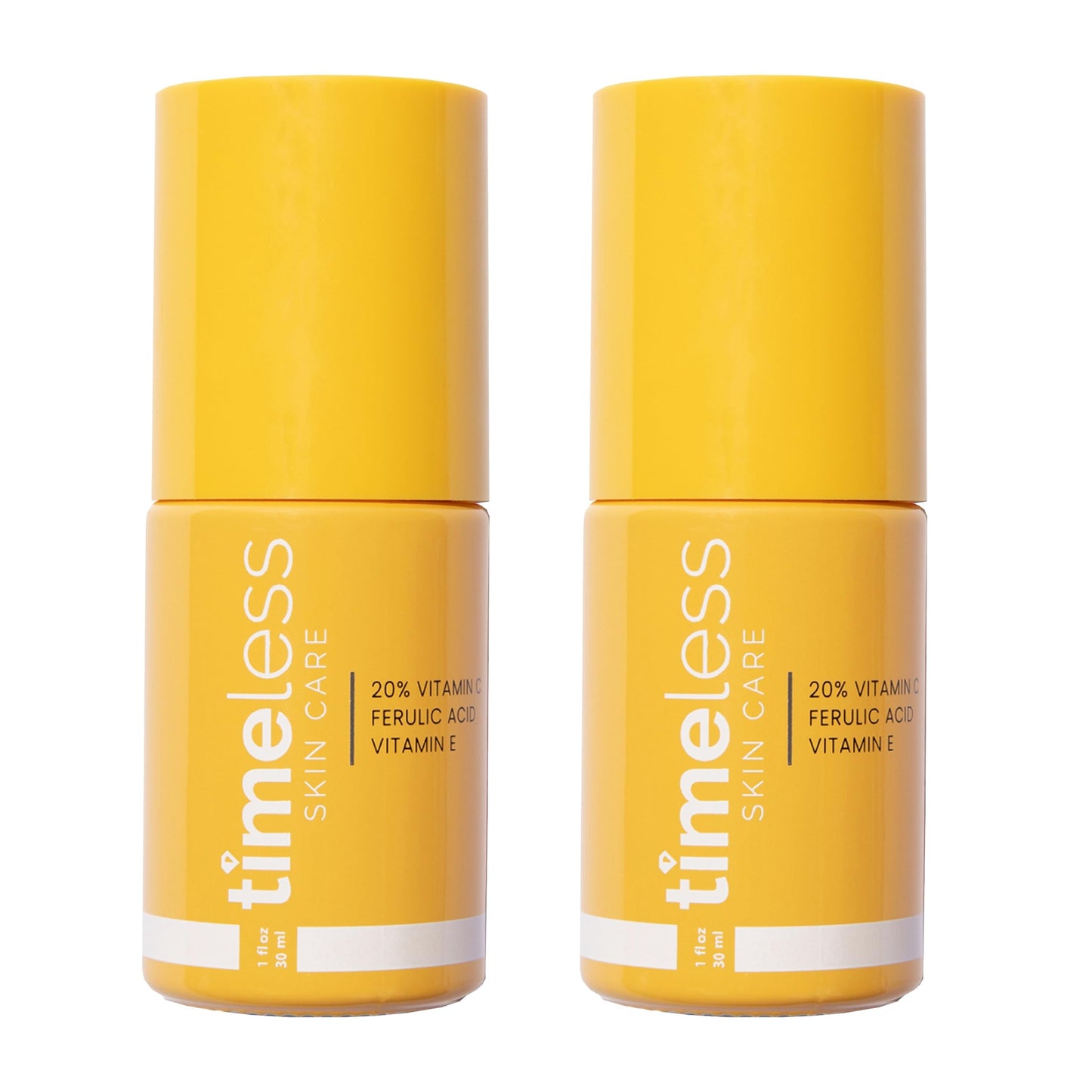 HOTTimeless Skin Care Vitamin C Serum with Vitamin E & Ferulic Acid - Brightening Serum - for Oily & Dry Skin - Fragrance-Free - 1 oz